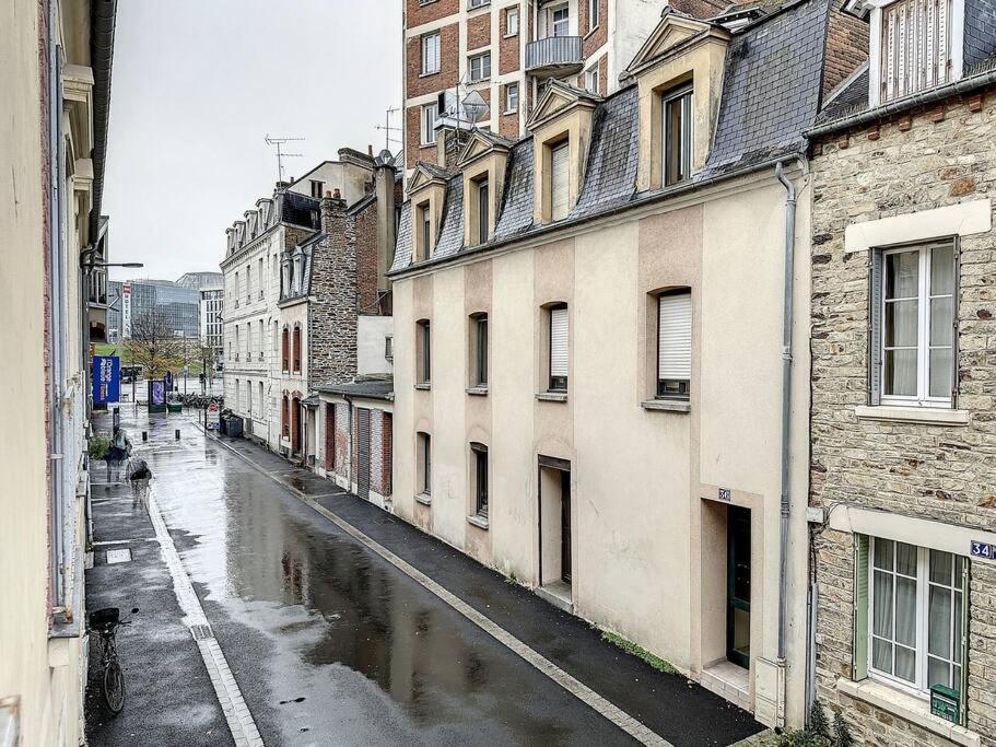 La Suite Duhamel - Au Pied De La Gare - Au Calme 雷恩 外观 照片